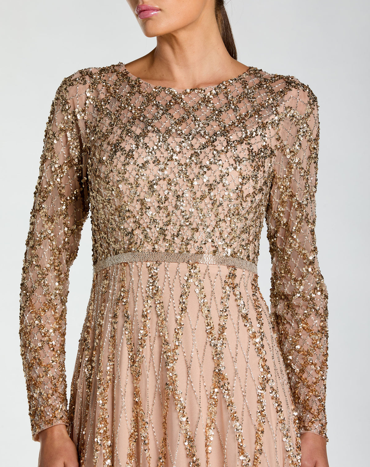 Mac Duggal 6235 - Mocha Ombre