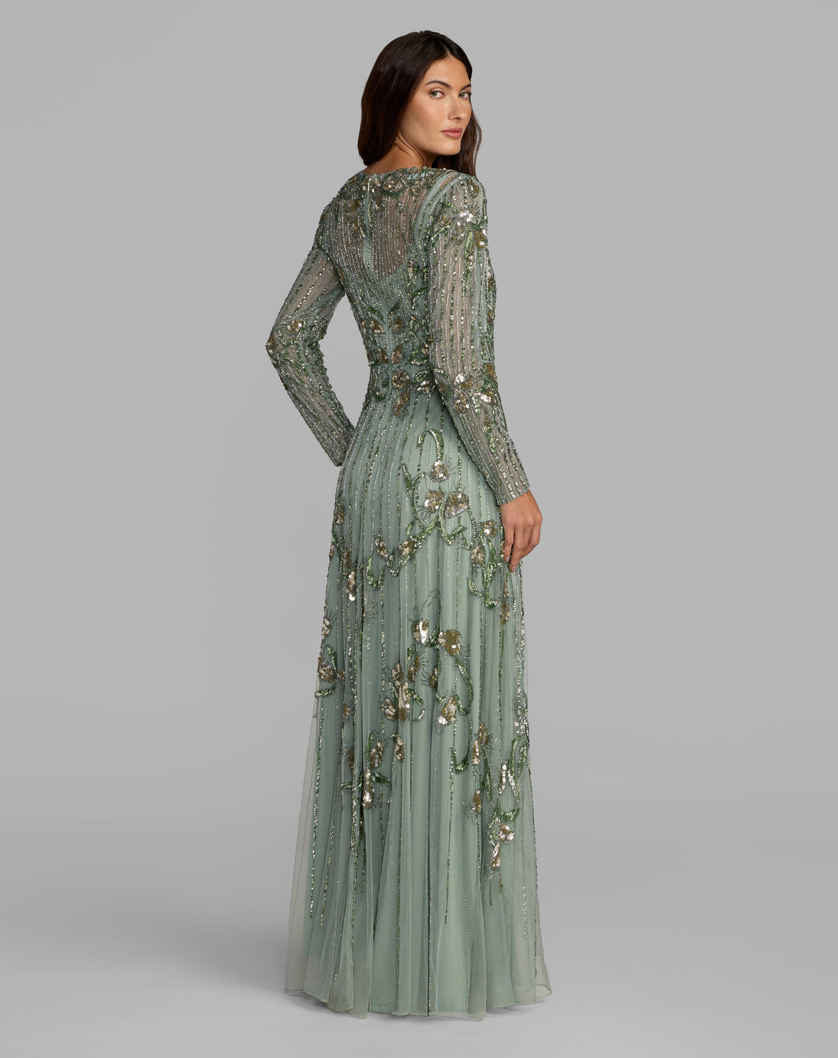Mac Duggal 6238 - Sage
