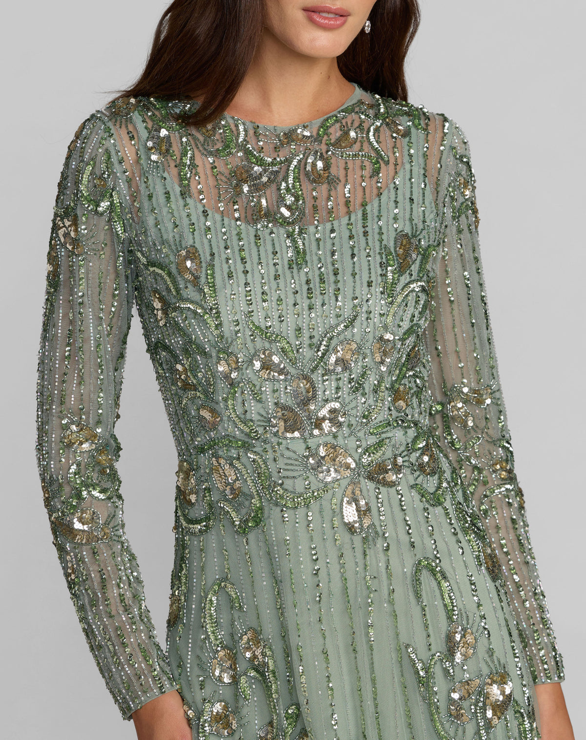 Mac Duggal 6238 - Sage