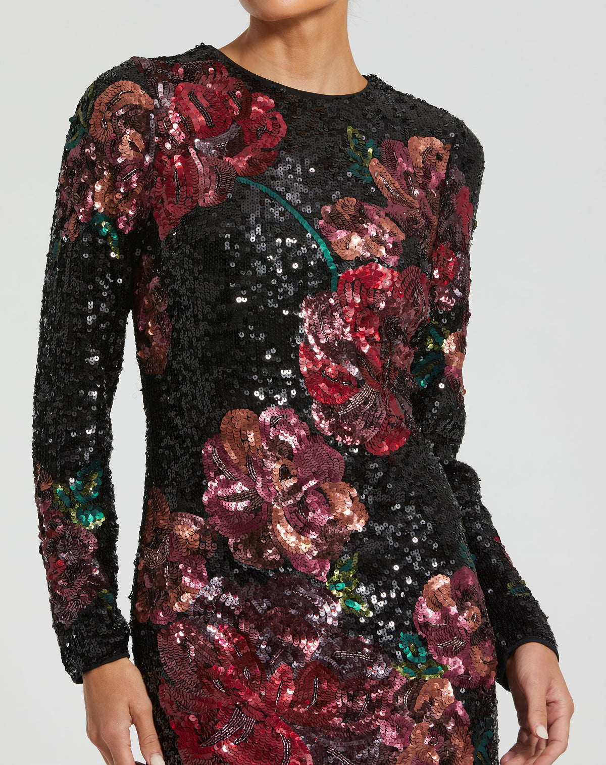 Mac Duggal 6261 - Black Multi