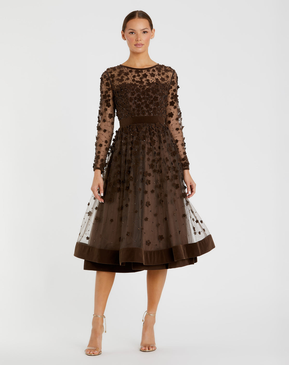 Mac Duggal 67007 - Coffee