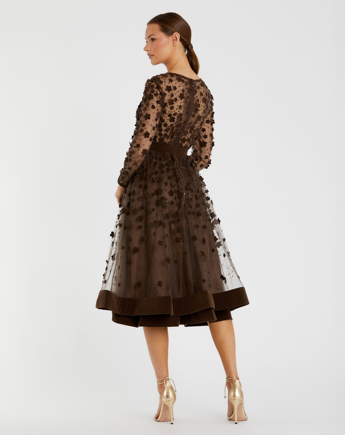 Mac Duggal 67007 - Coffee
