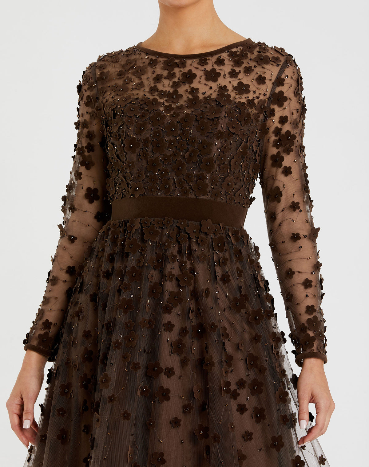 Mac Duggal 67007 - Coffee