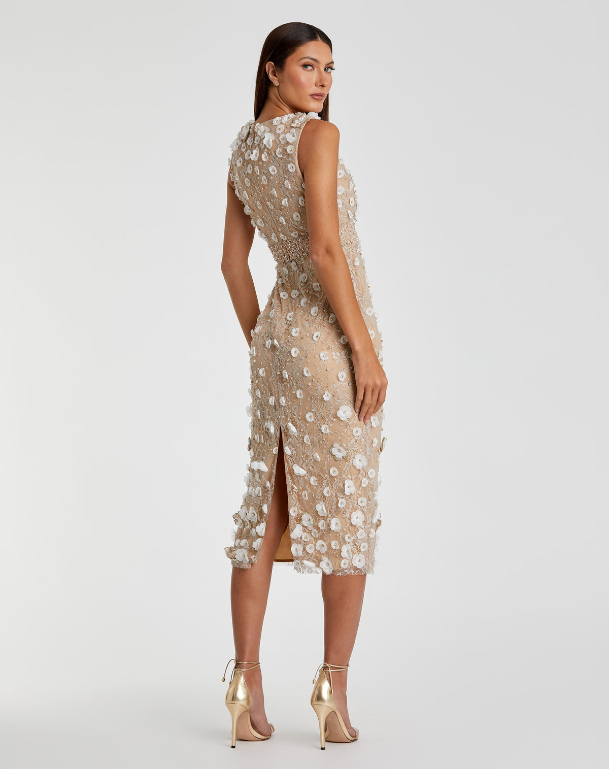 Mac Duggal 67853 - Ivory Nude