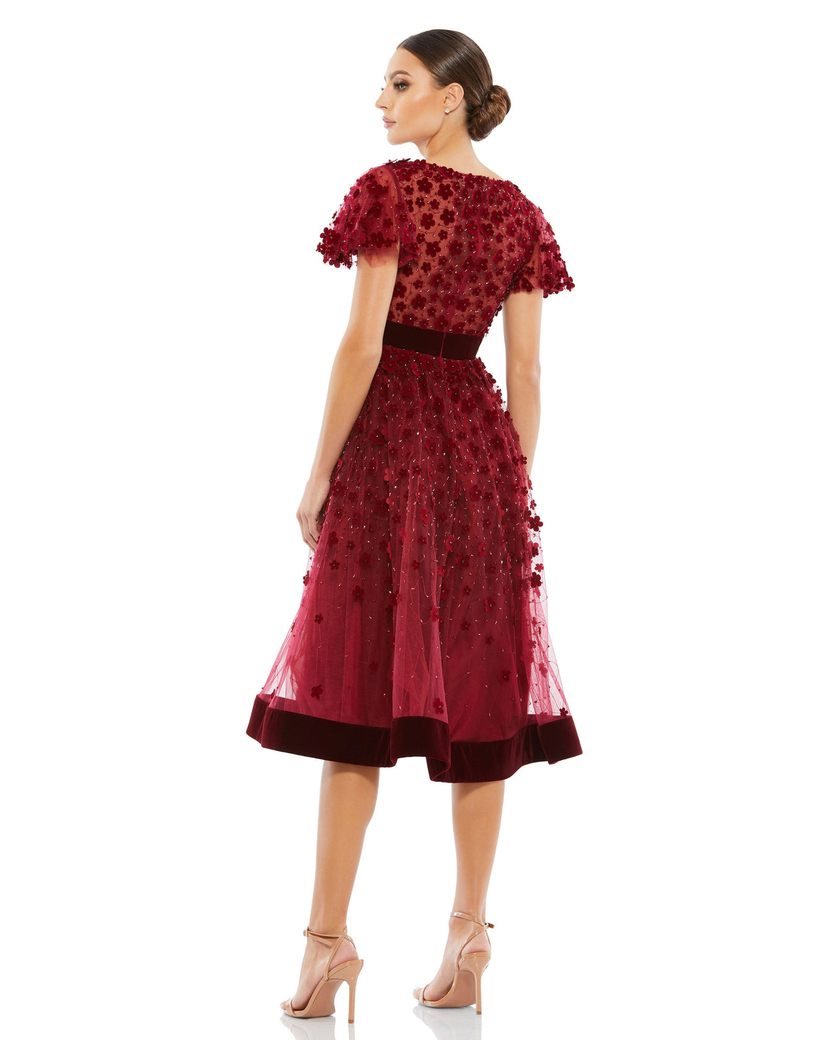 Mac Duggal 67854 - Burgundy
