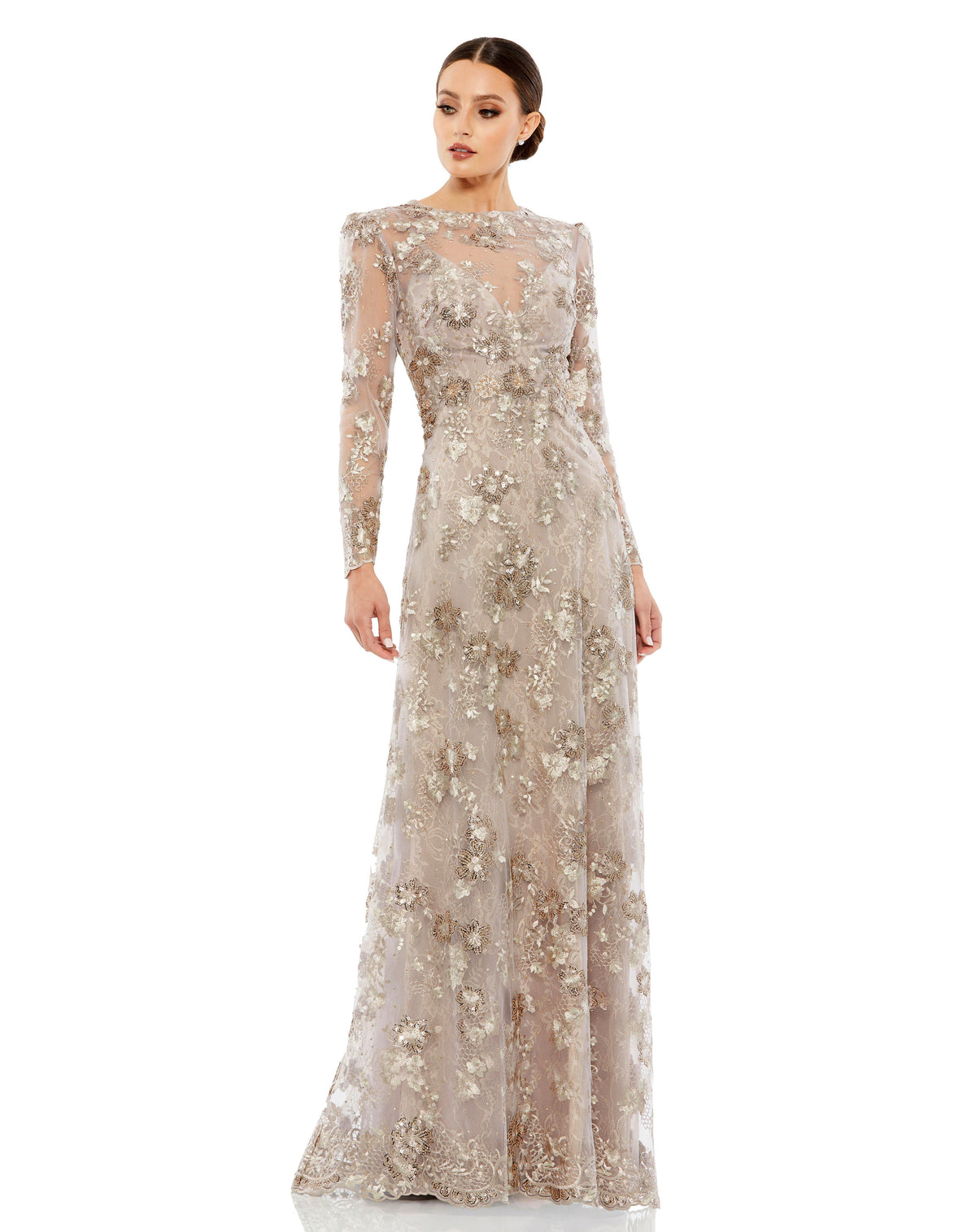Mac Duggal 67875 - Mocha
