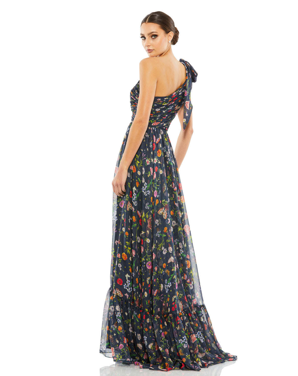 Mac Duggal 67938 - Navy Multi