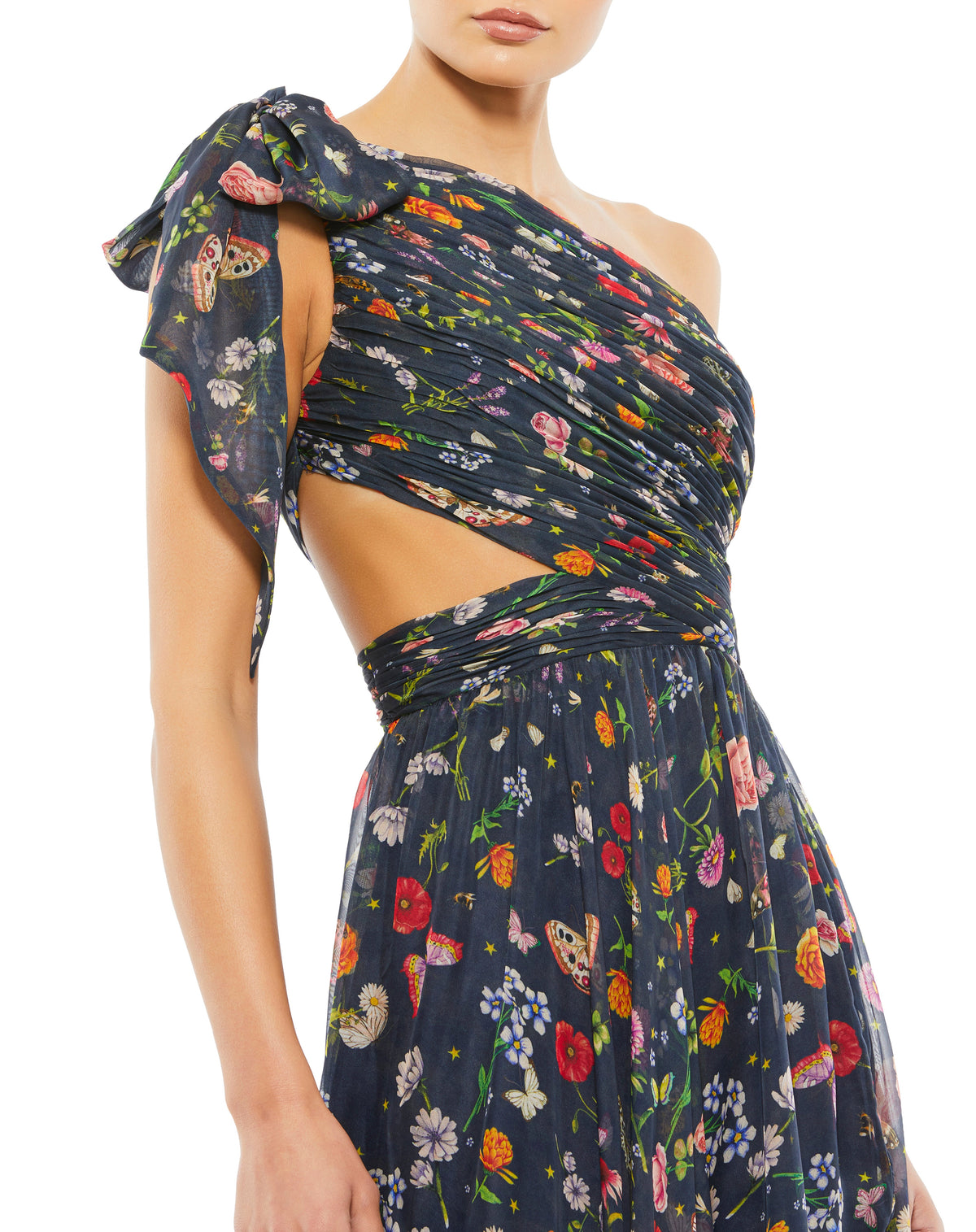 Mac Duggal 67938 - Navy Multi