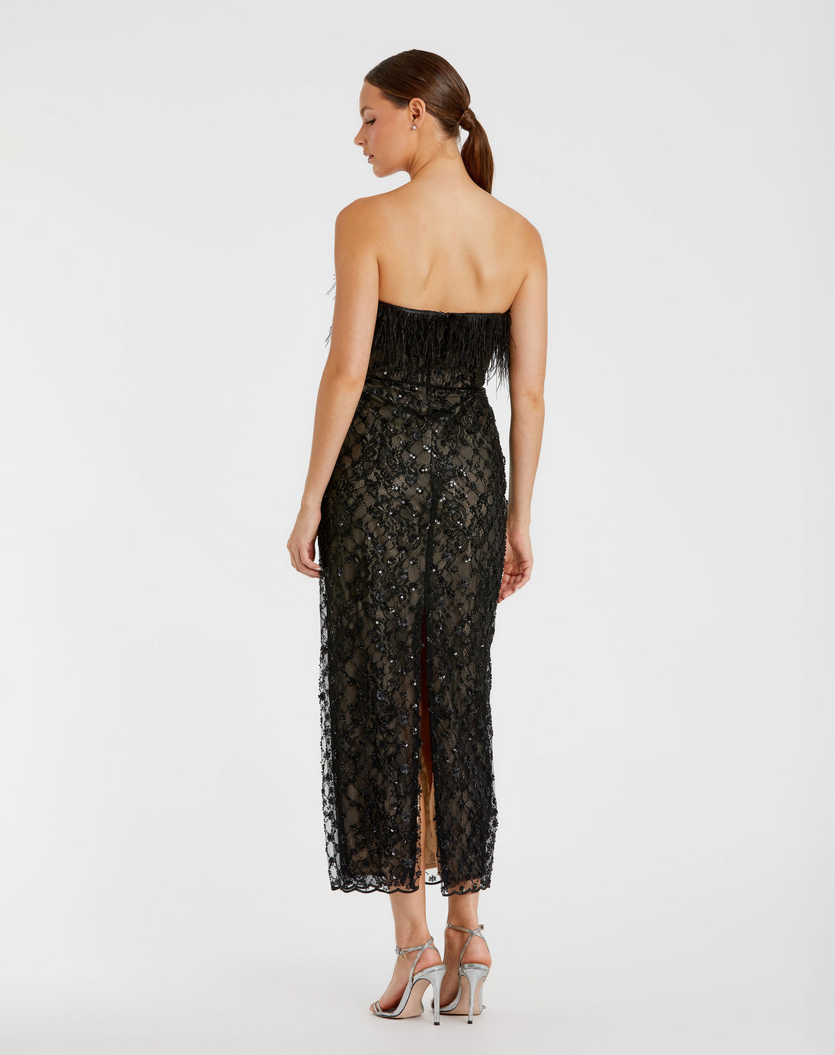 Mac Duggal 68140 - Black Nude