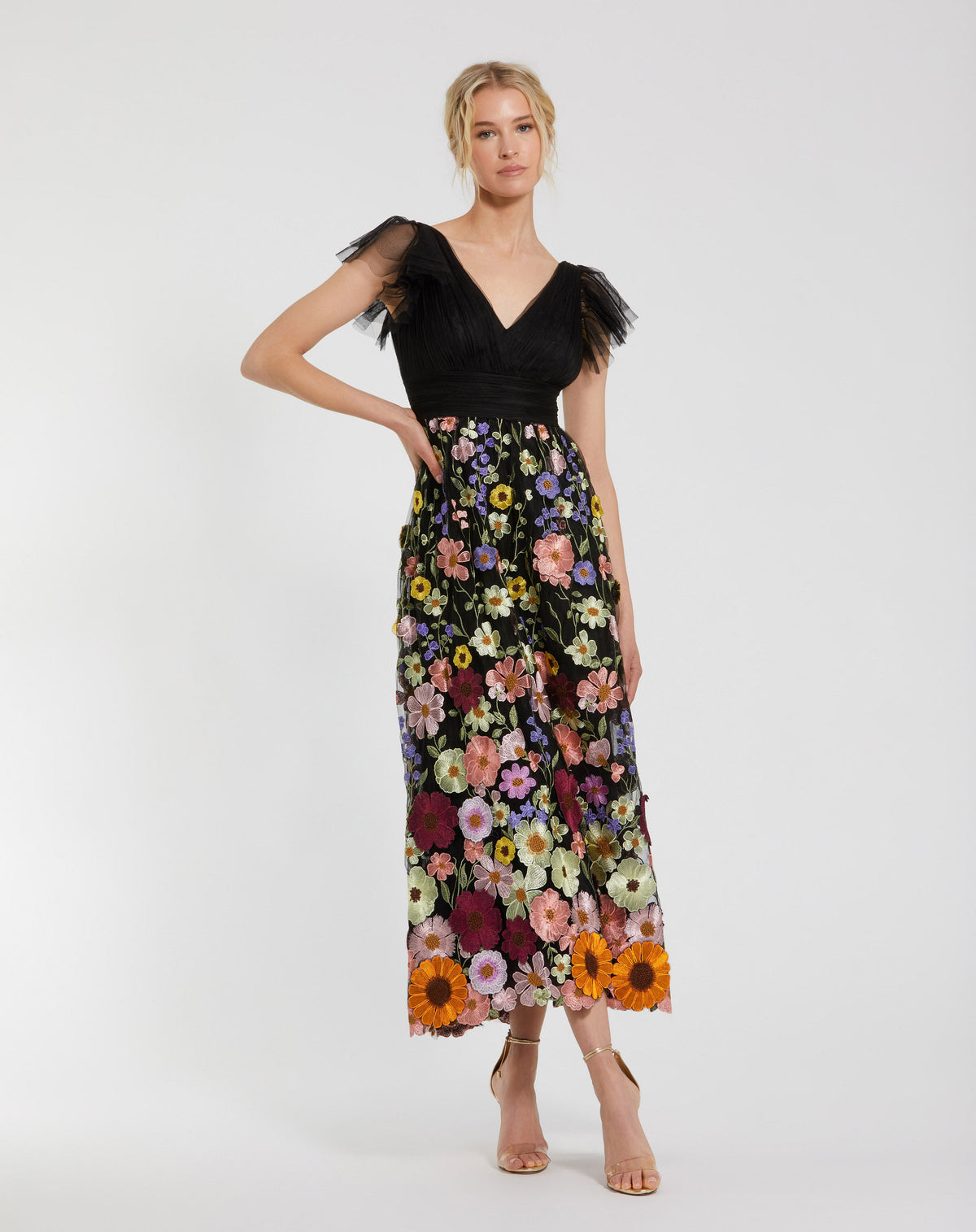 Mac Duggal 68204 - Black Multi