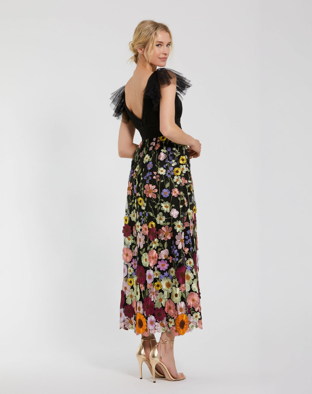 Mac Duggal 68204 - Black Multi