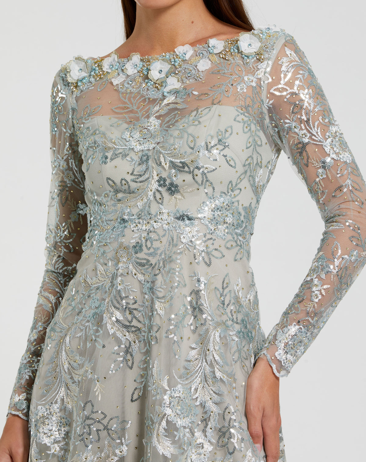 Mac Duggal 68898 - Mist