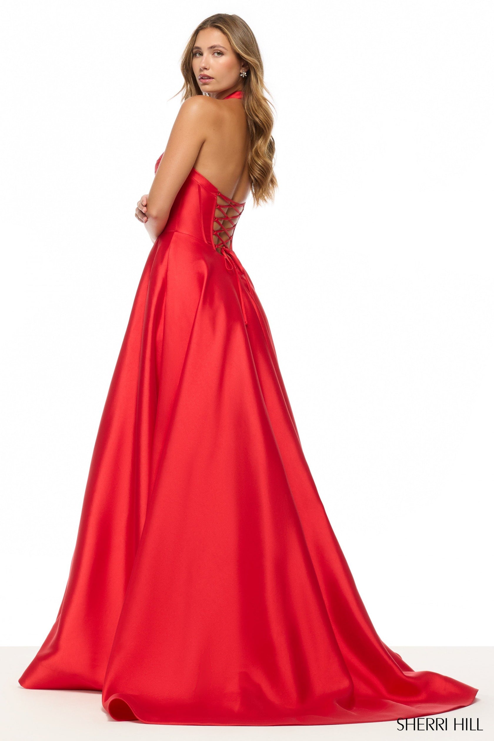 Sherri Hill 57737 Prom Dress - Red | NewYorkDress Sherri Hill 57737 Prom Dress - Red | NewYorkDress