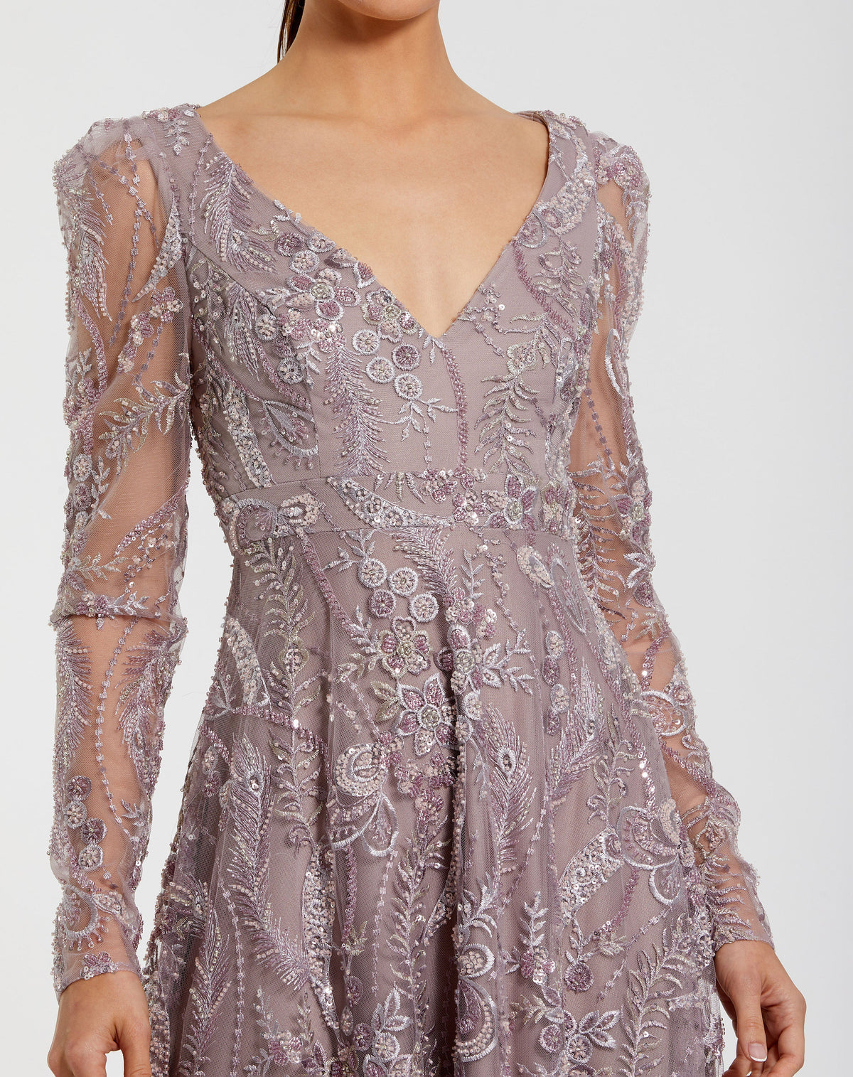 Mac Duggal 68908 - Vintage Lilac