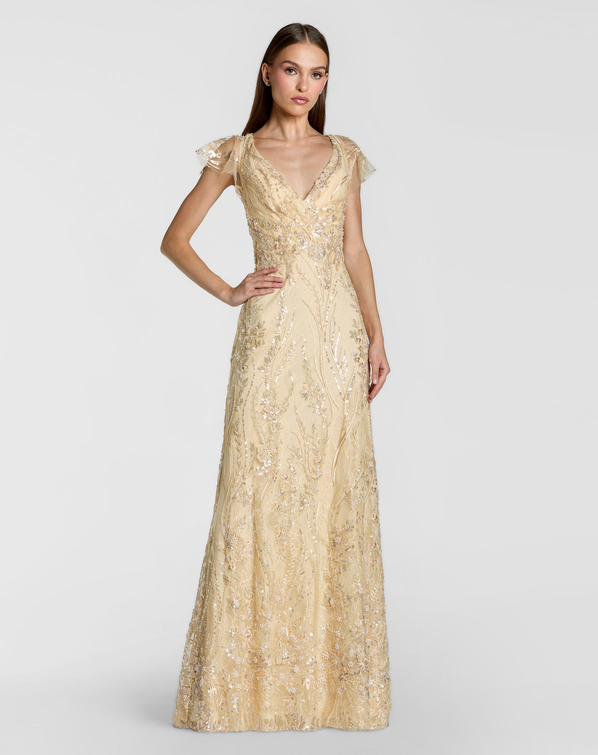 Mac Duggal 68914 - Gold