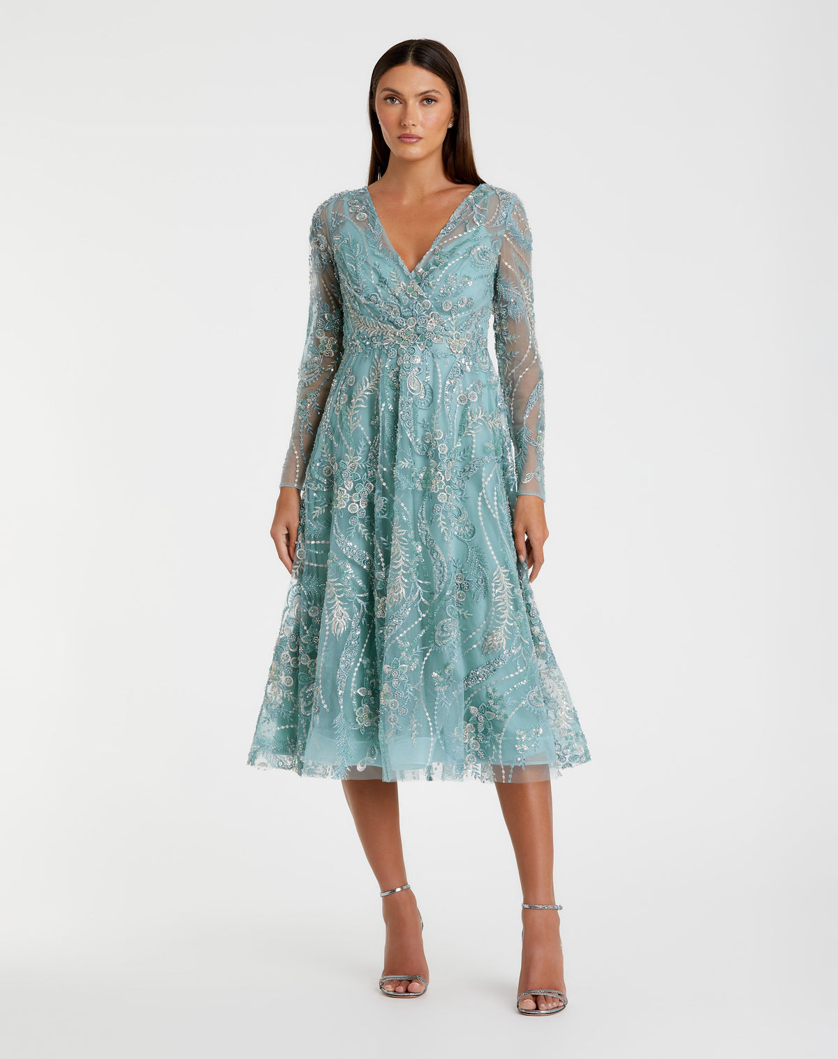 Mac Duggal 68915 - Seafoam