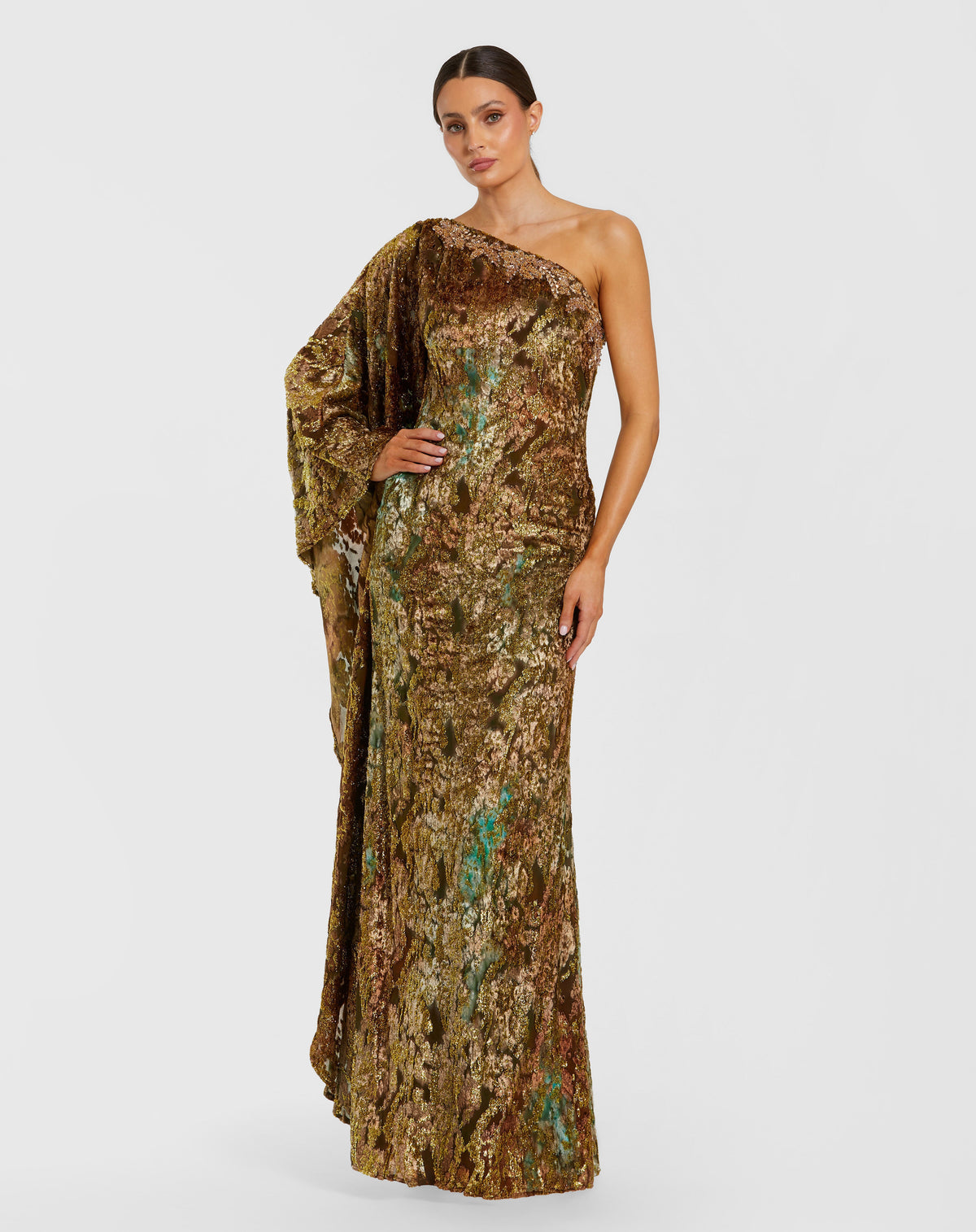 Mac Duggal 68981 - Gold Multi