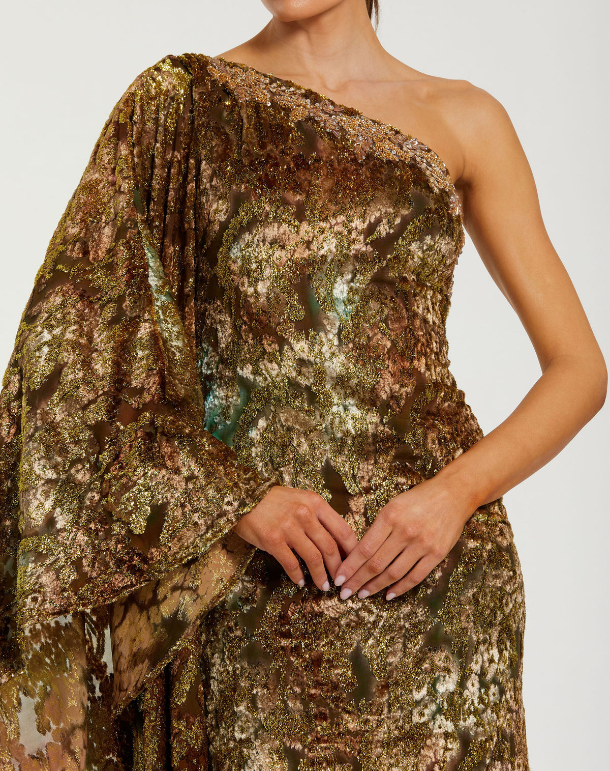 Mac Duggal 68981 - Gold Multi