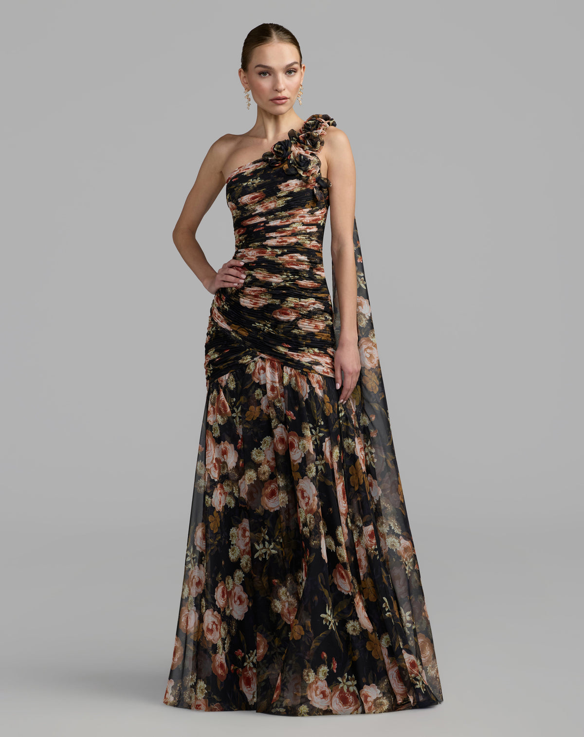 Mac Duggal 68993 - Black Multi