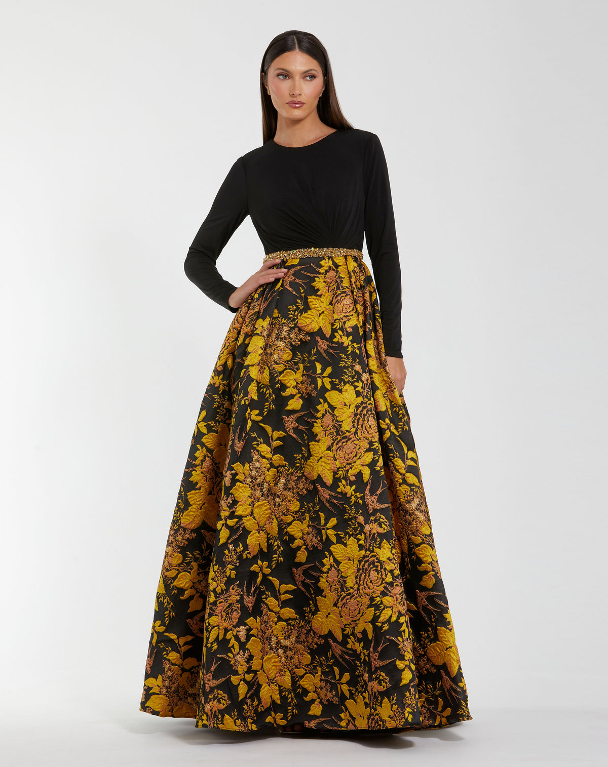 Mac Duggal 69000 - Black Gold
