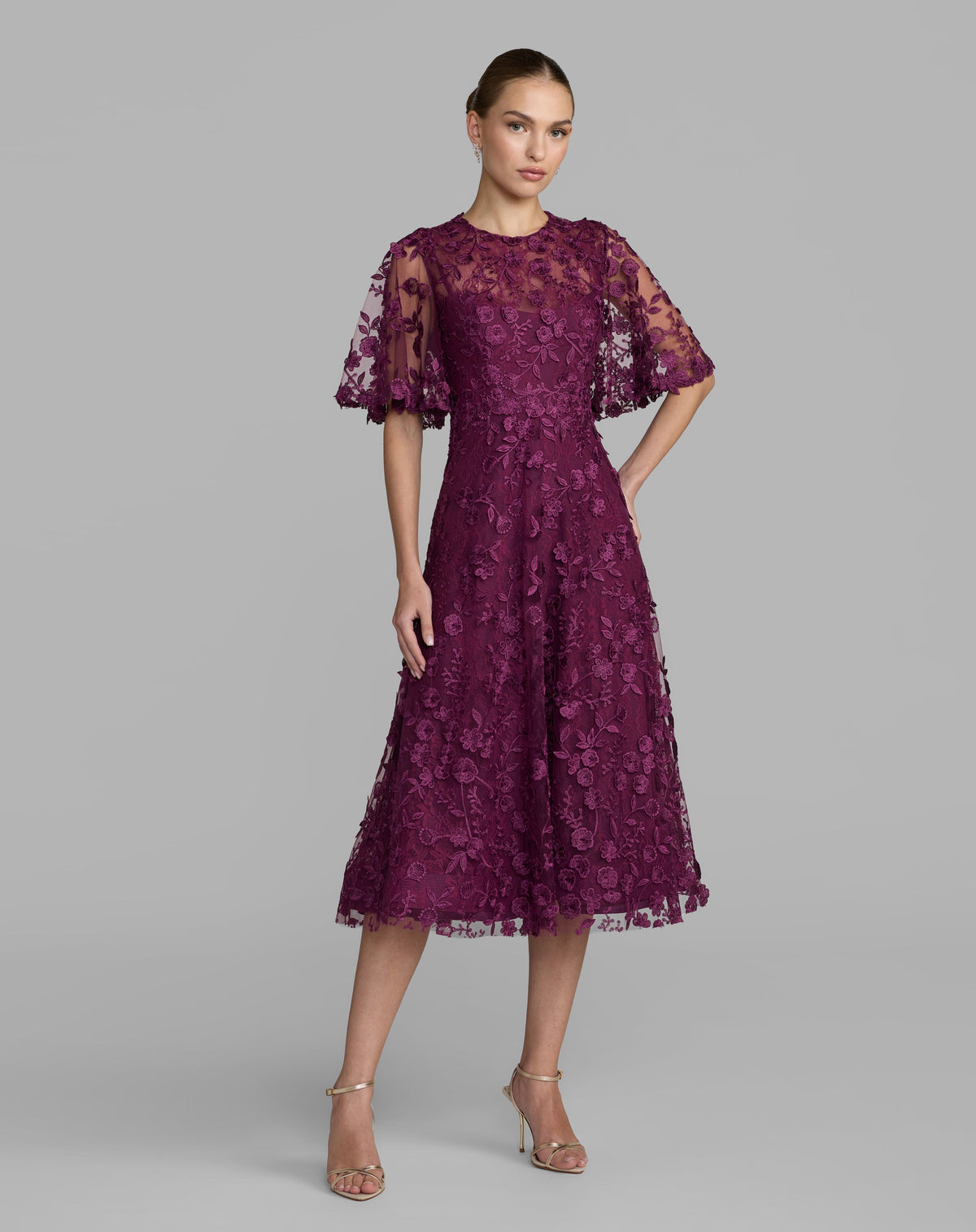 Mac Duggal 69036 - Aubergine