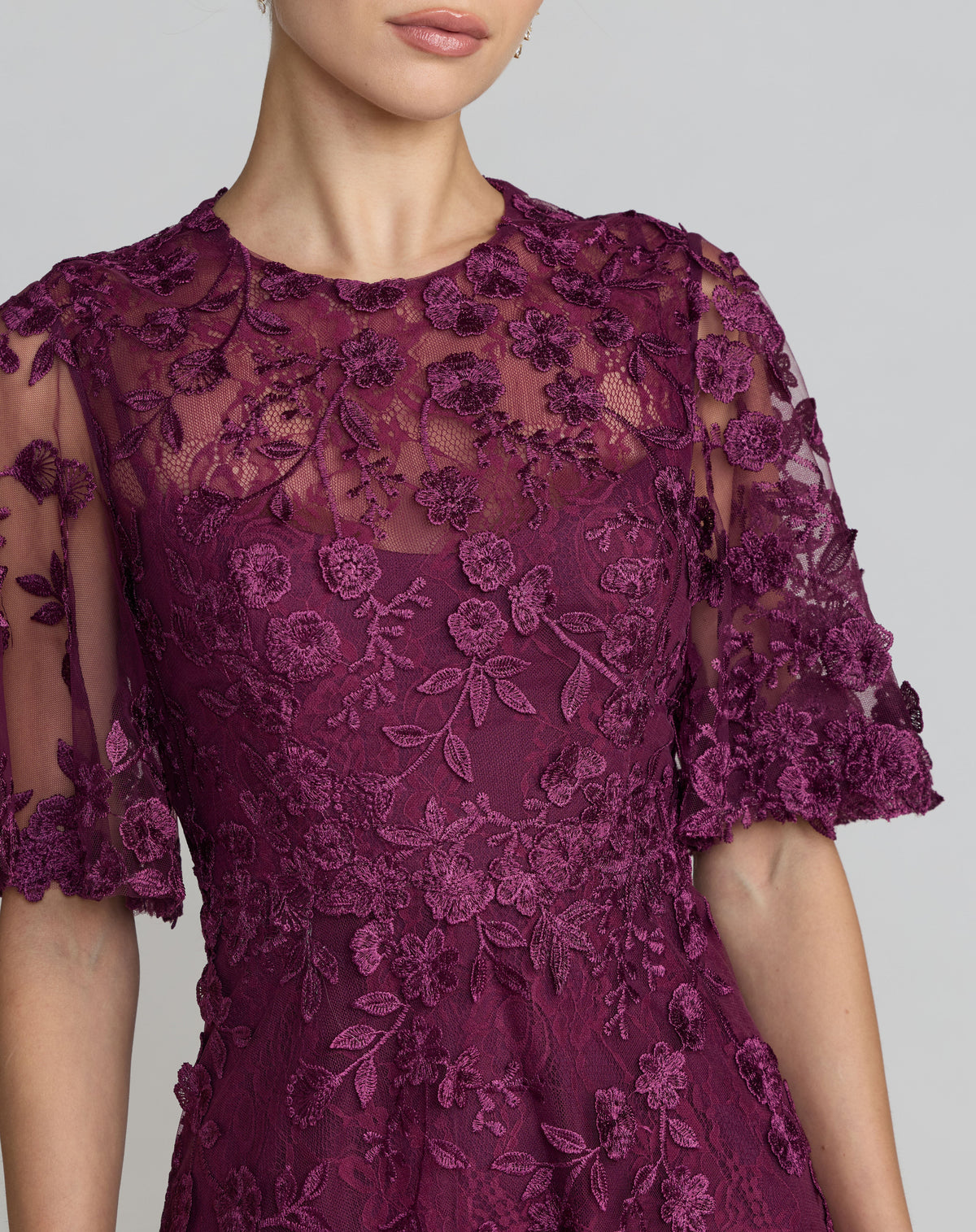 Mac Duggal 69036 - Aubergine