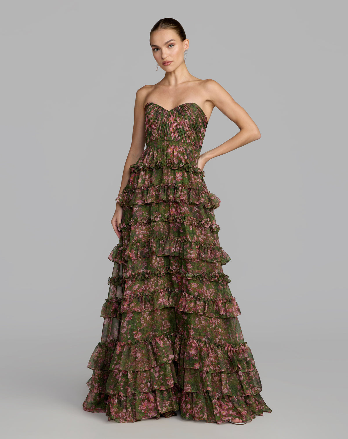 Mac Duggal 69065 - Green Multi