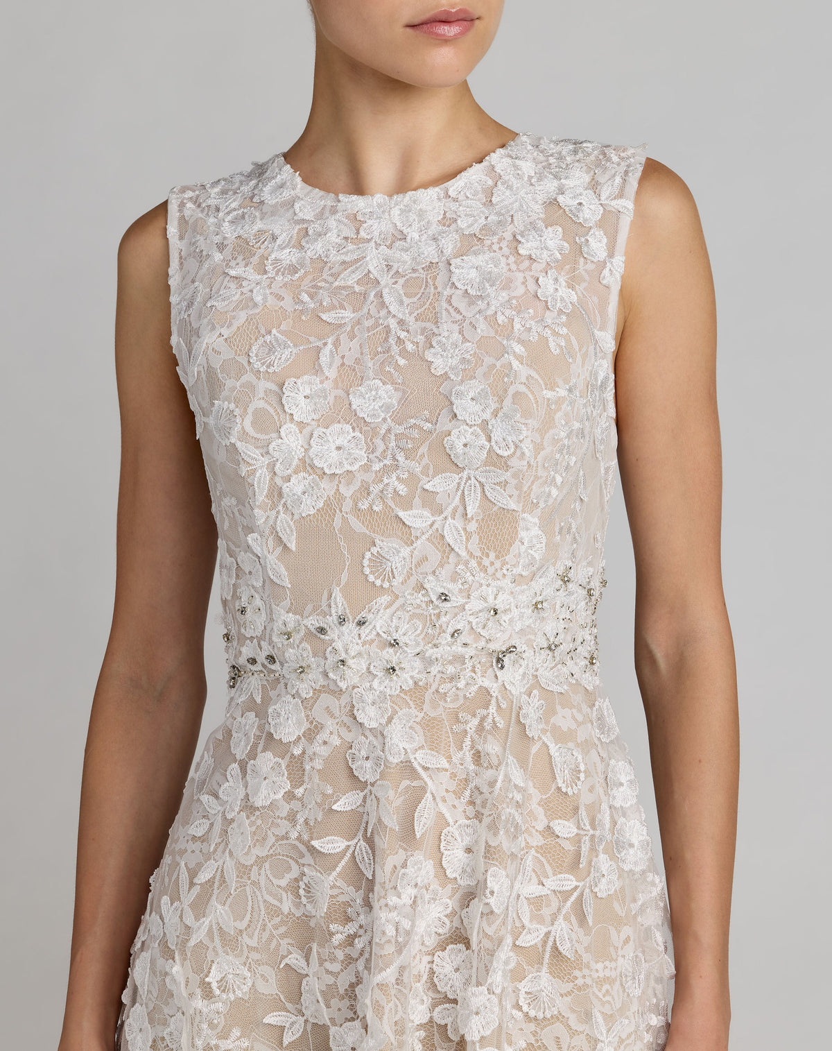Mac Duggal 69192 - Ivory Nude