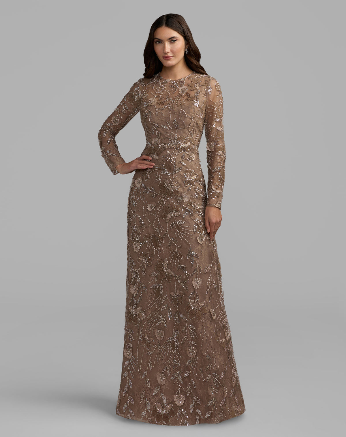 Mac Duggal 69231 - Toasted Almond