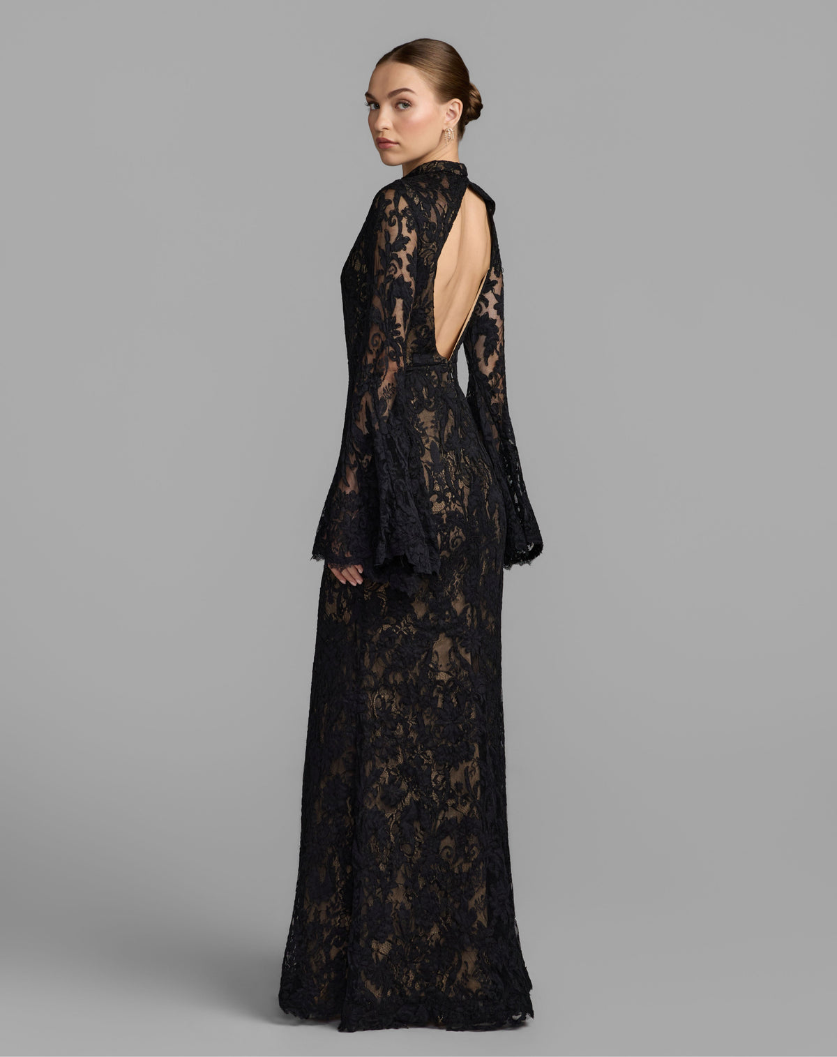 Mac Duggal 69425 - Black Nude