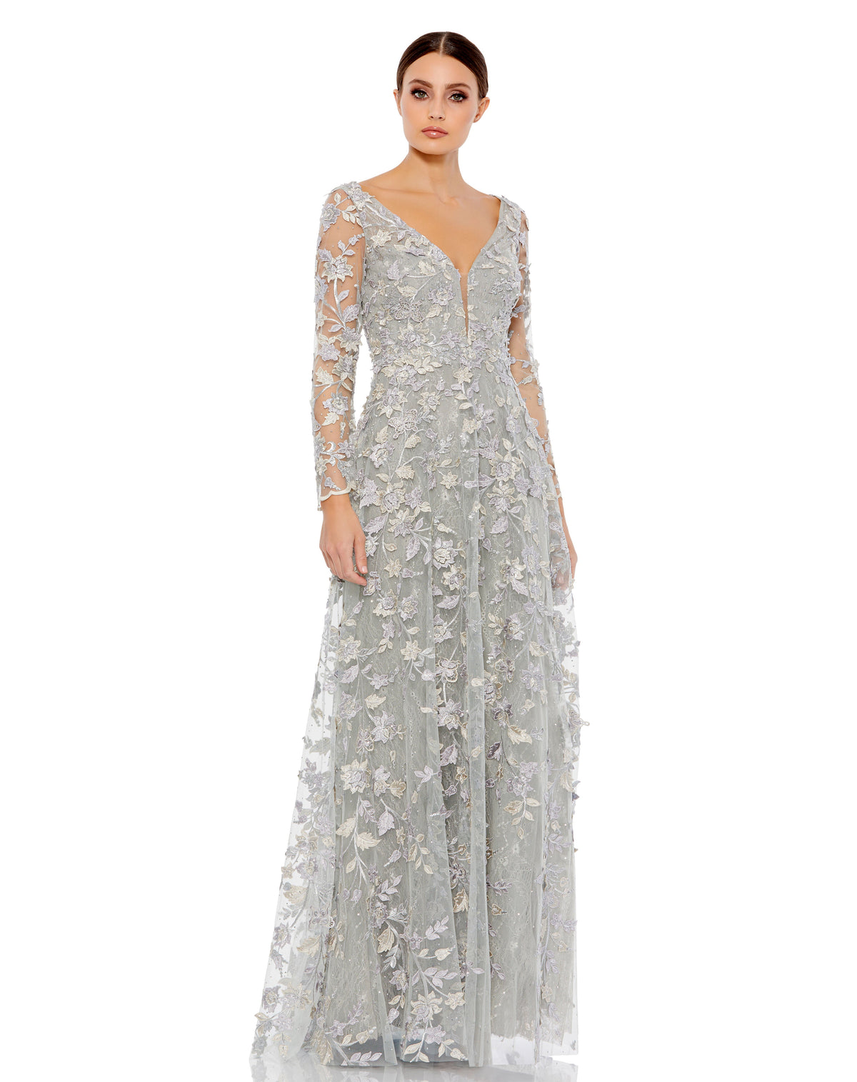 Mac Duggal 70224 - Platinum