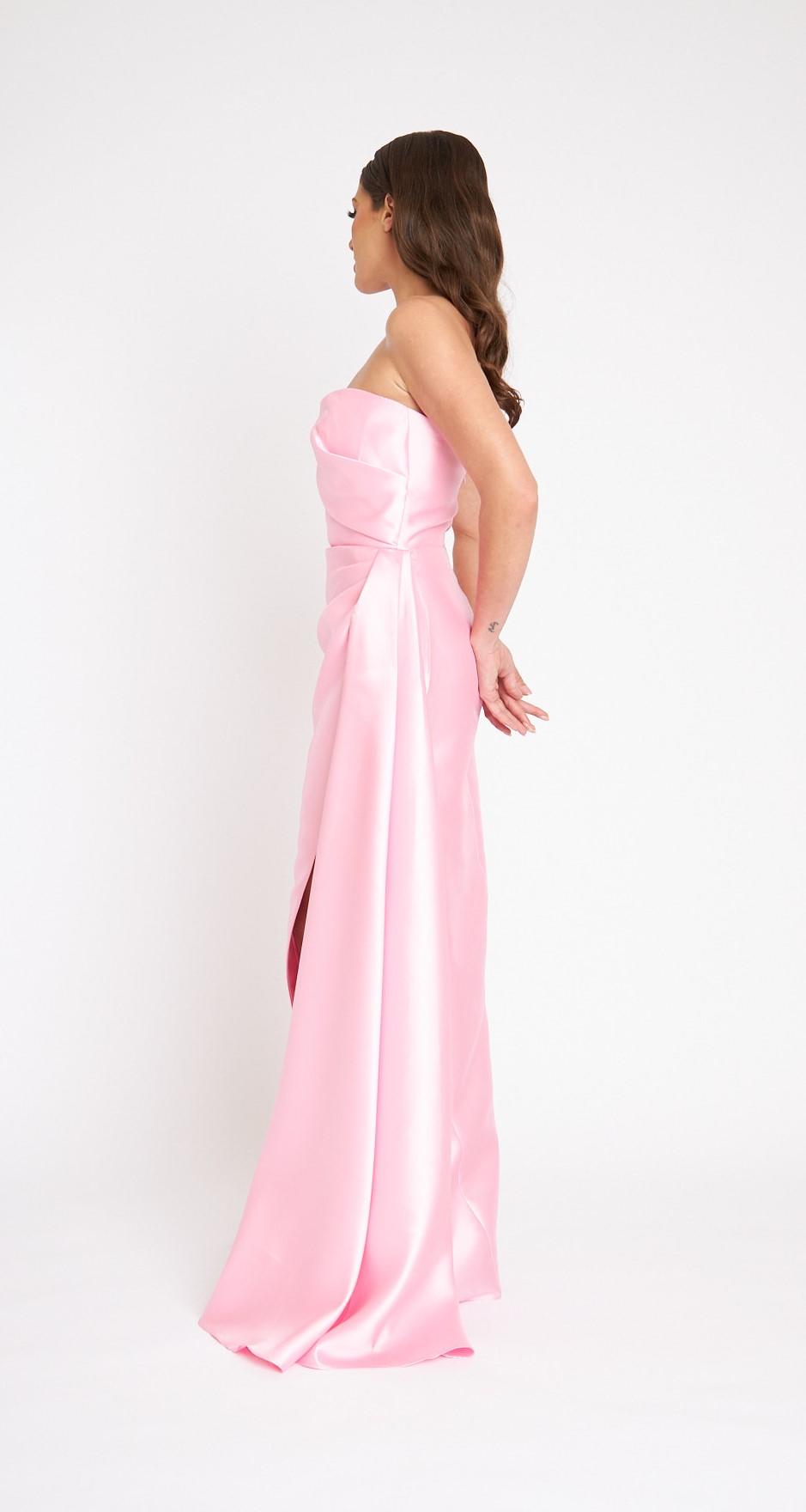 nicole bakti pink dress 7414 Nicole Bakti