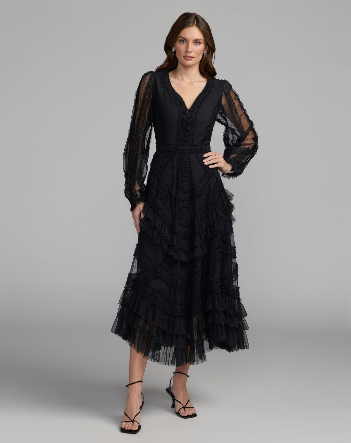 Mac Duggal 8247 - Black