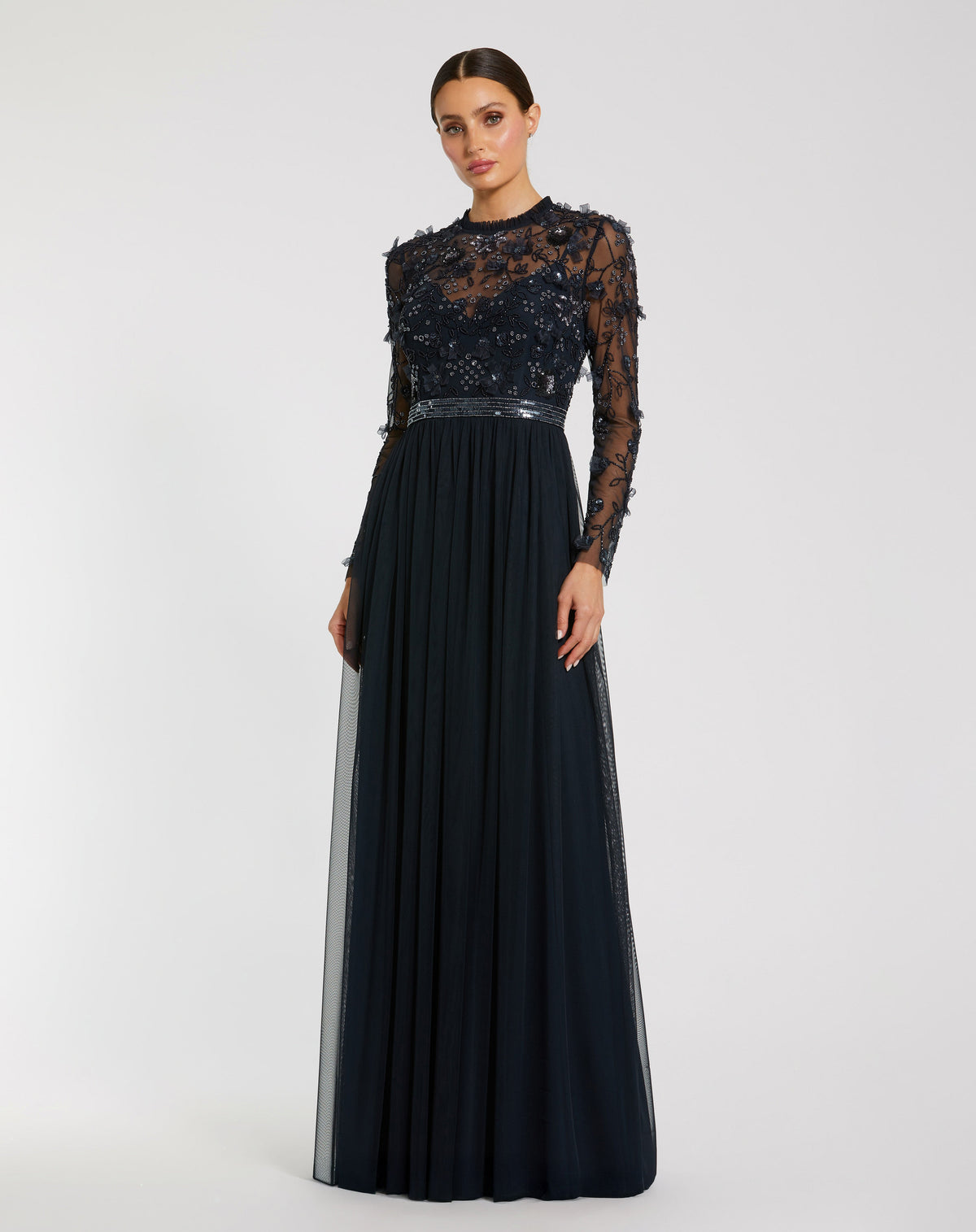 Mac Duggal 9132 - Midnight