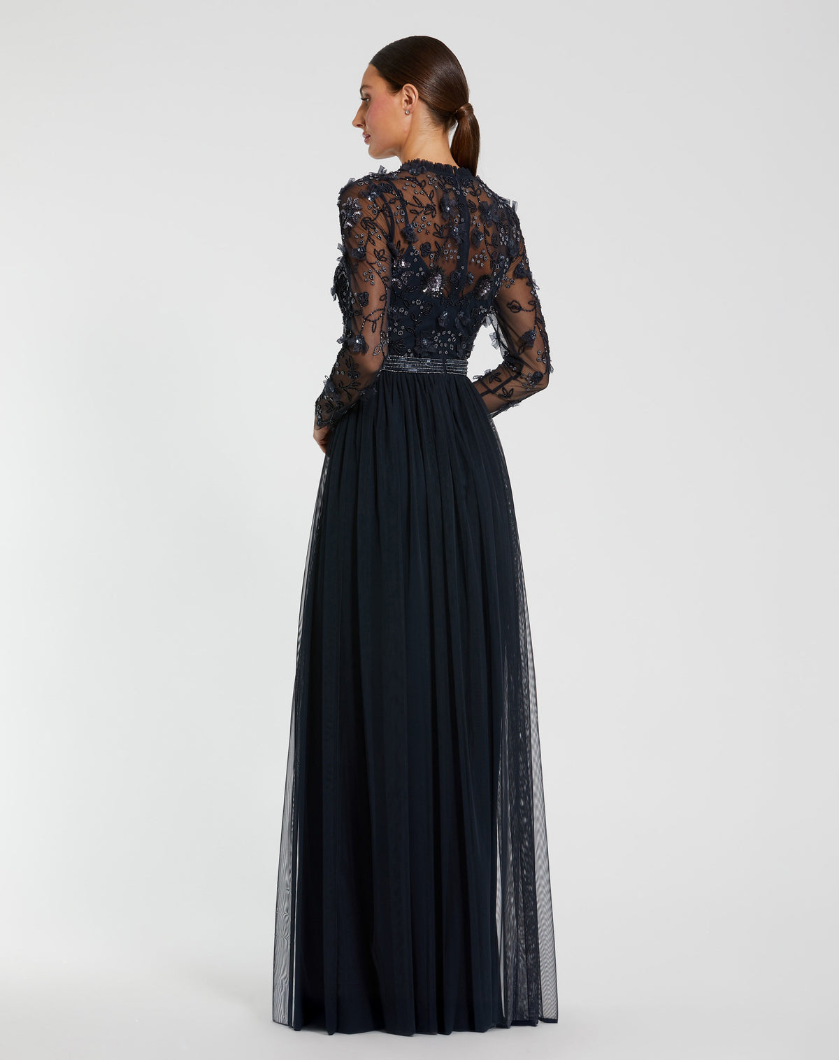 Mac Duggal 9132 - Midnight