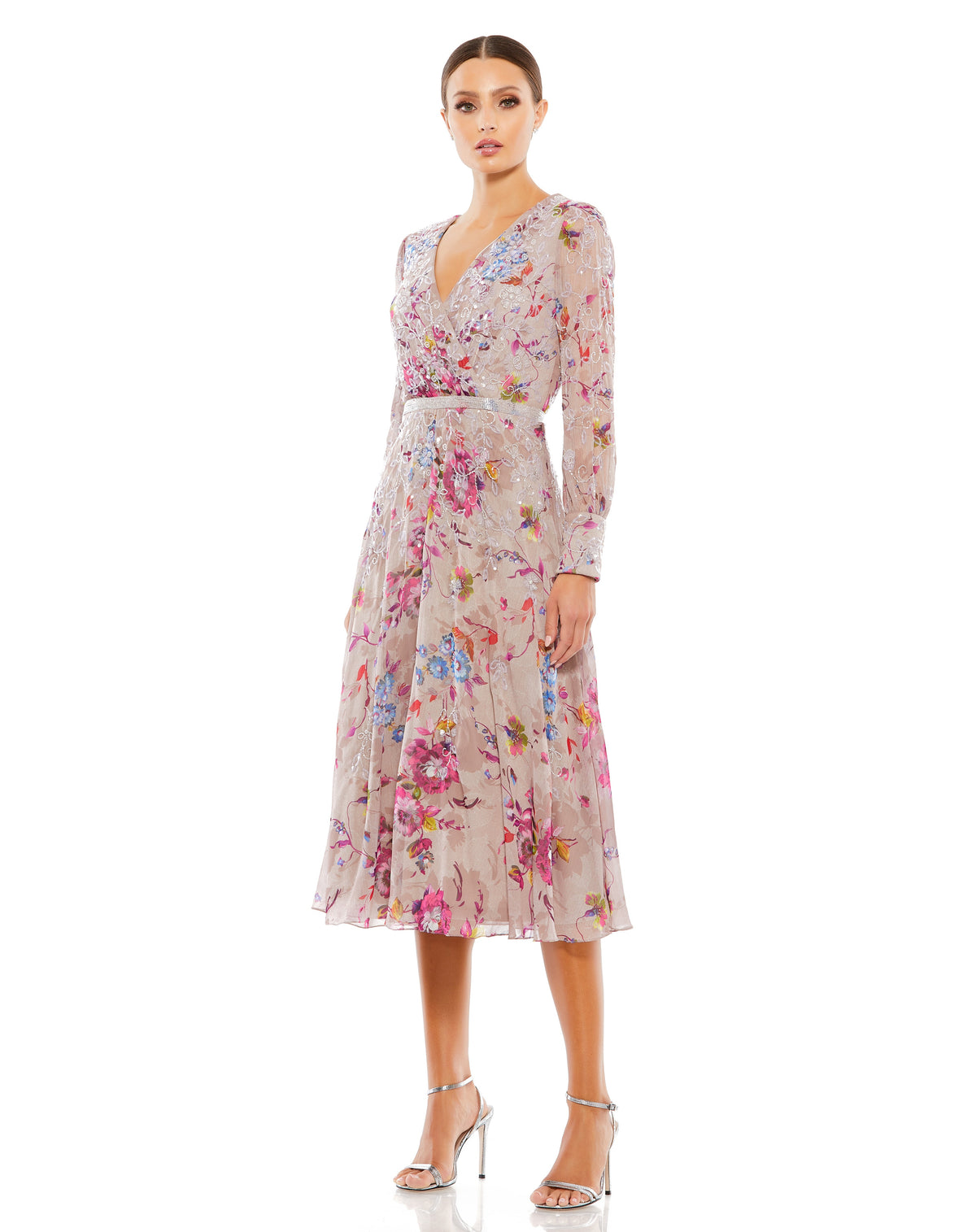 Mac Duggal 9147 - Mauve Multi