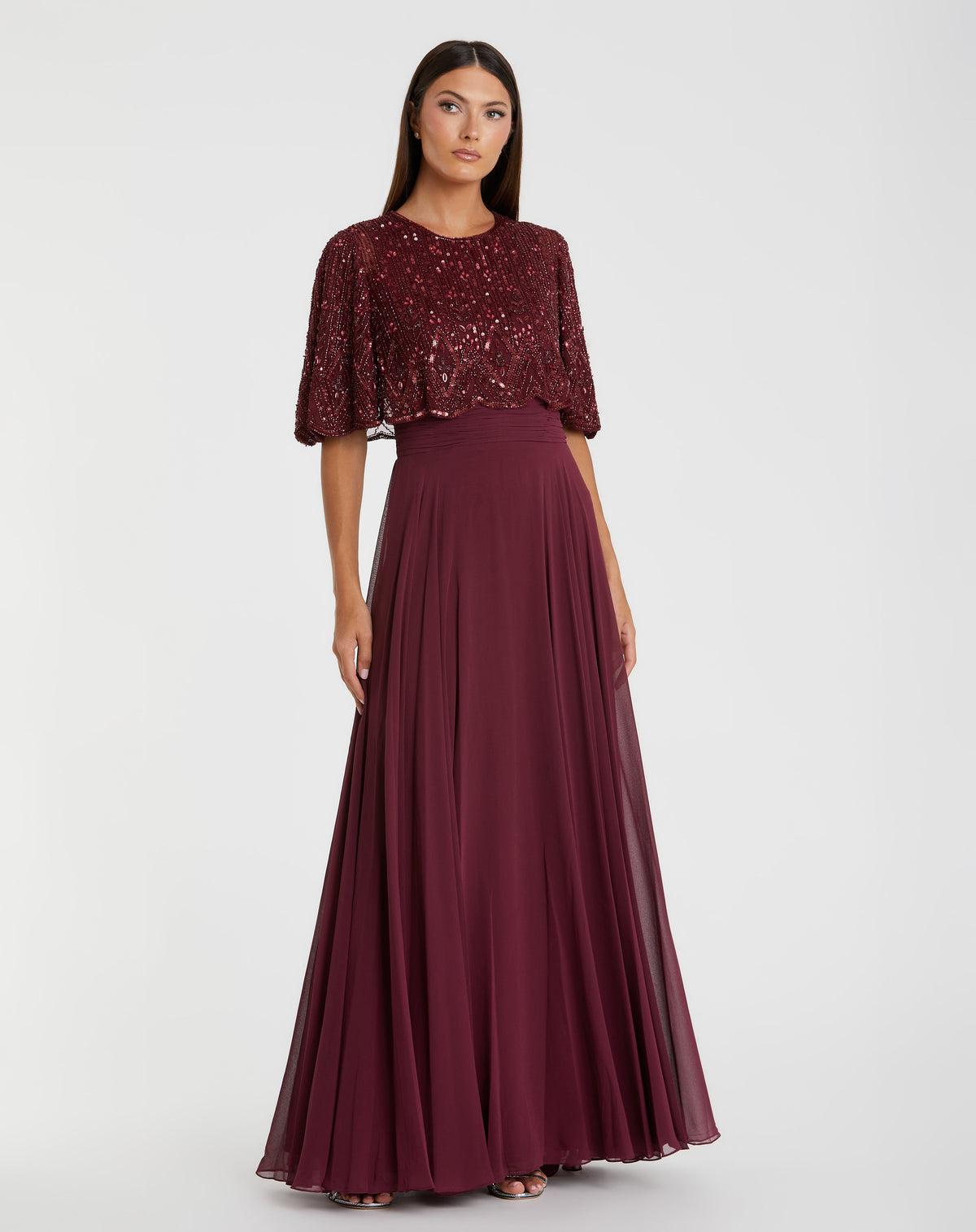 Mac Duggal 9181 - Aubergine