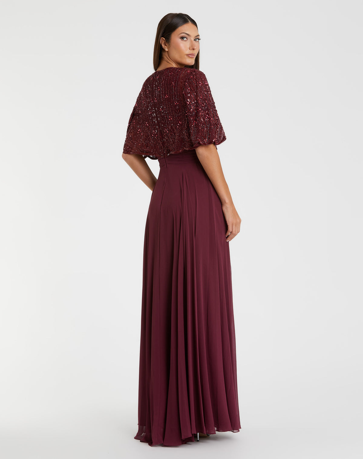 Mac Duggal 9181 - Aubergine