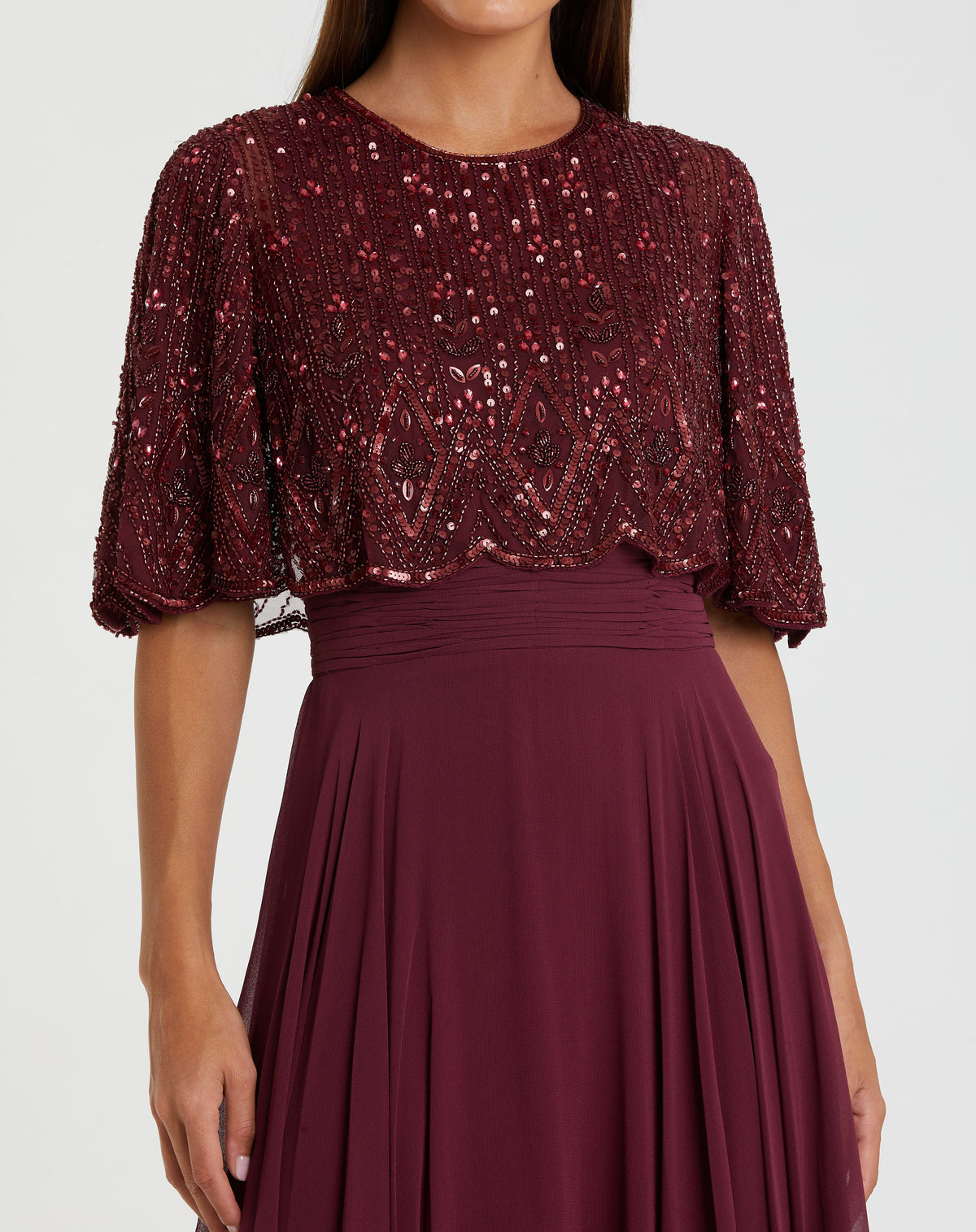 Mac Duggal 9181 - Aubergine
