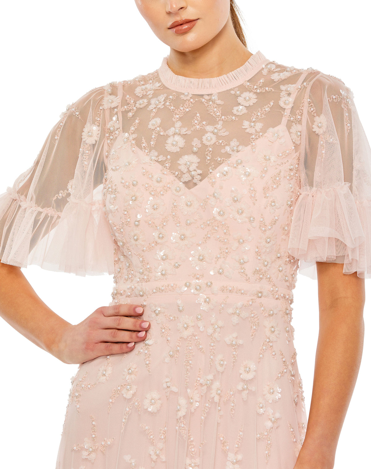 Mac Duggal 9199 - Peach