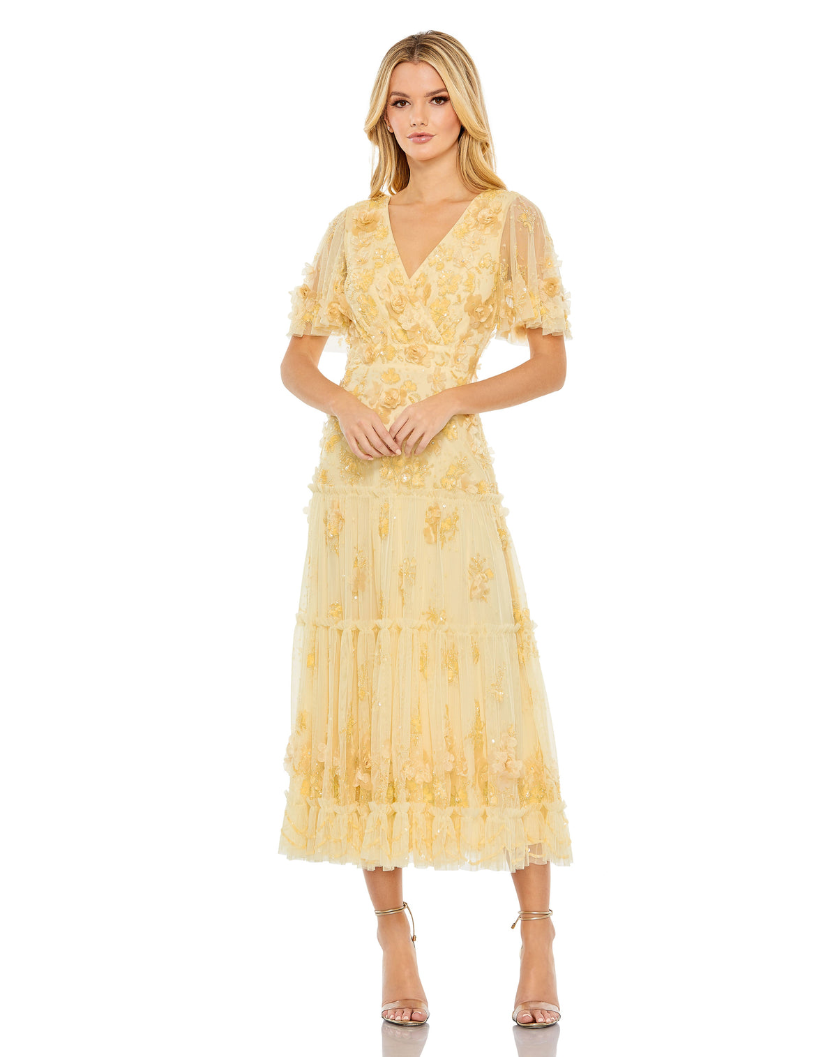 Mac Duggal 9207 - Butter