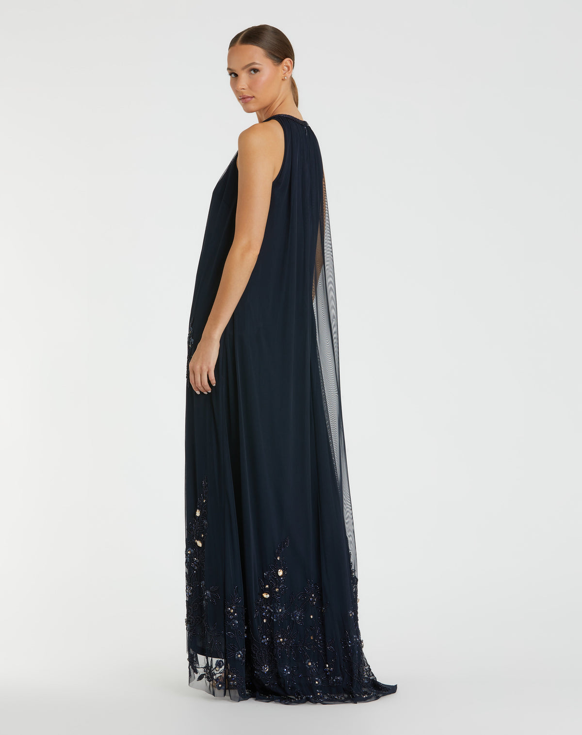 Mac Duggal 9232 - Midnight Gold