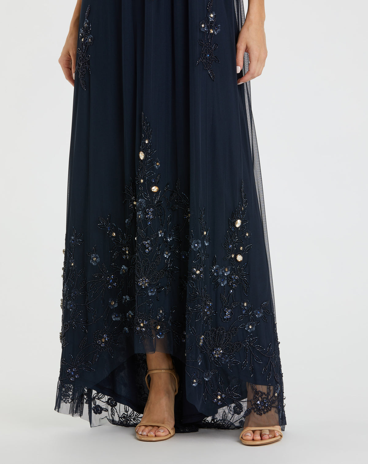 Mac Duggal 9232 - Midnight Gold