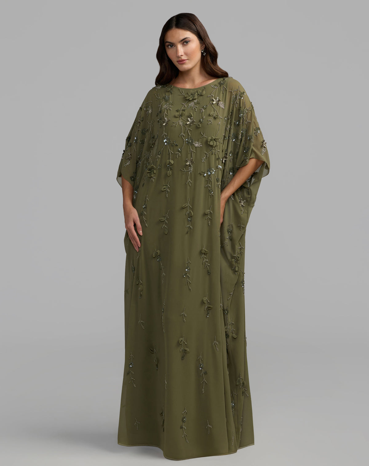 Mac Duggal 9242 - Olive