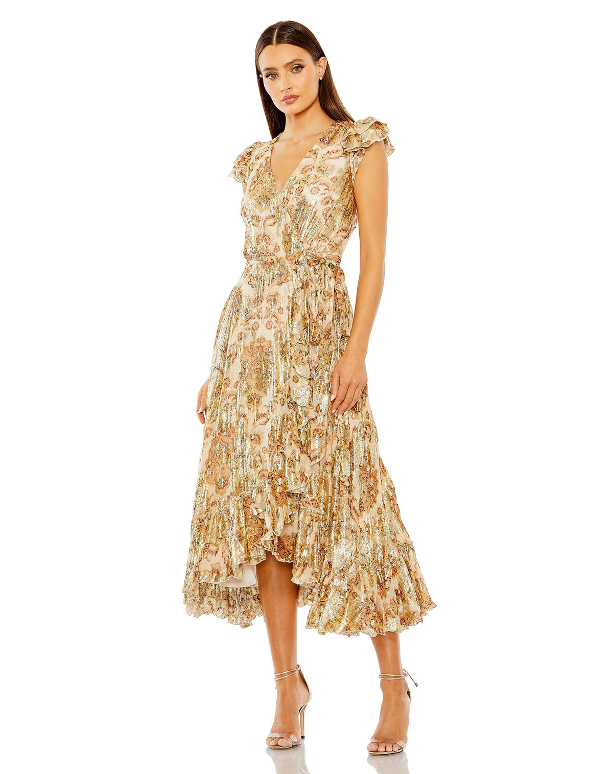Mac Duggal 9319 - Cream Multi