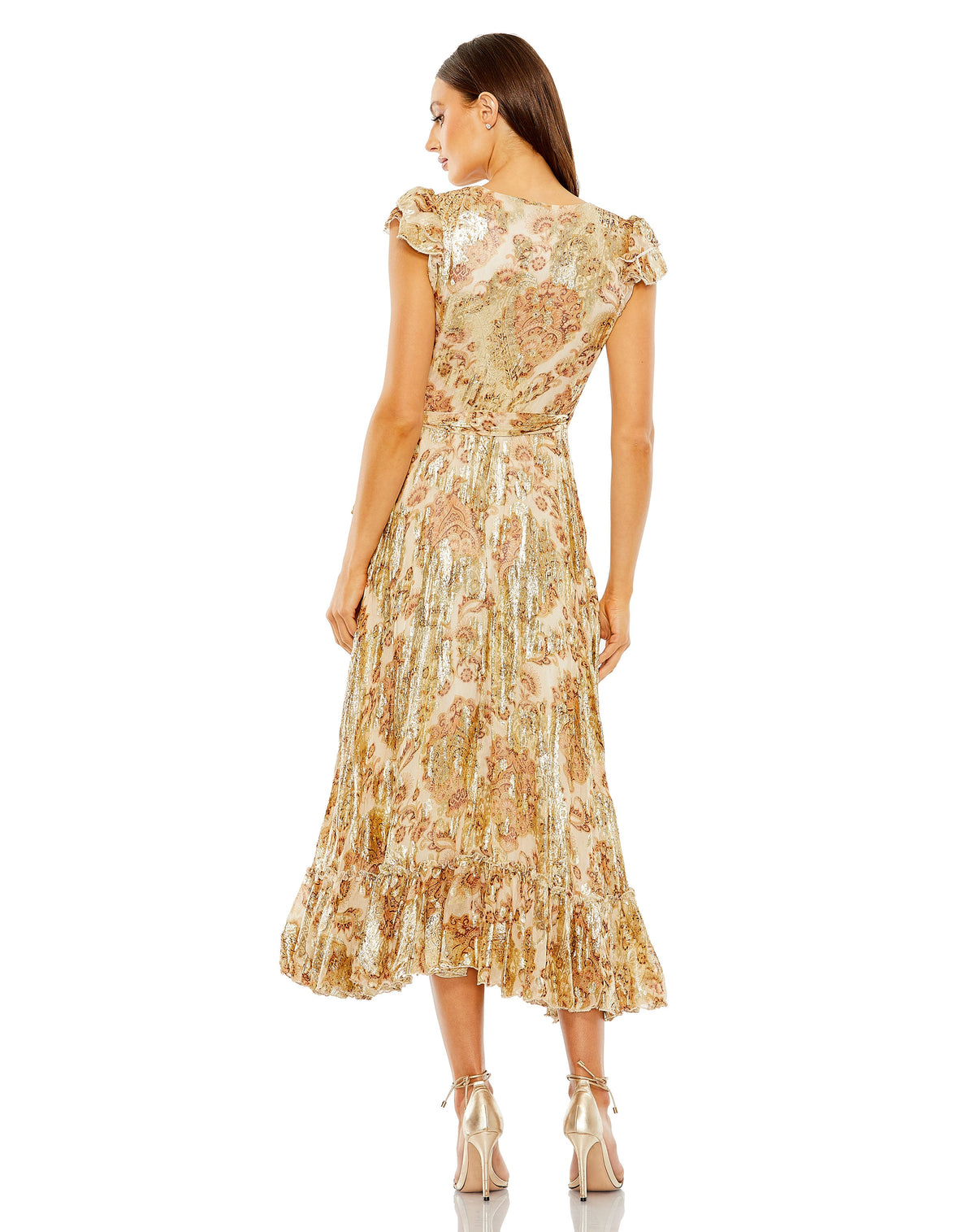 Mac Duggal 9319 - Cream Multi