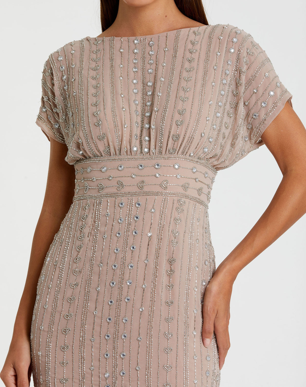 Mac Duggal 93649 - Dark Mocha
