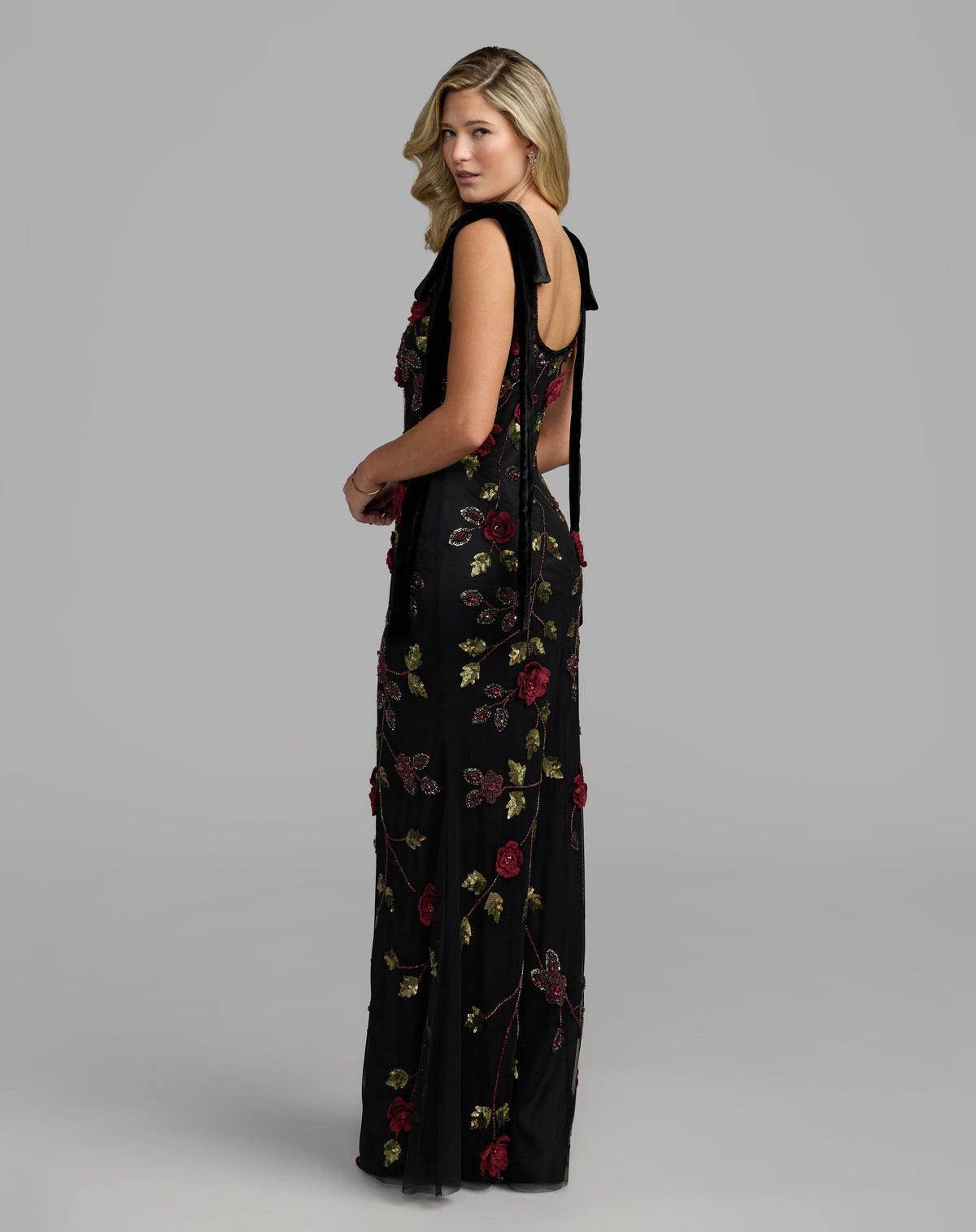 Mac Duggal 9411 - Black Red