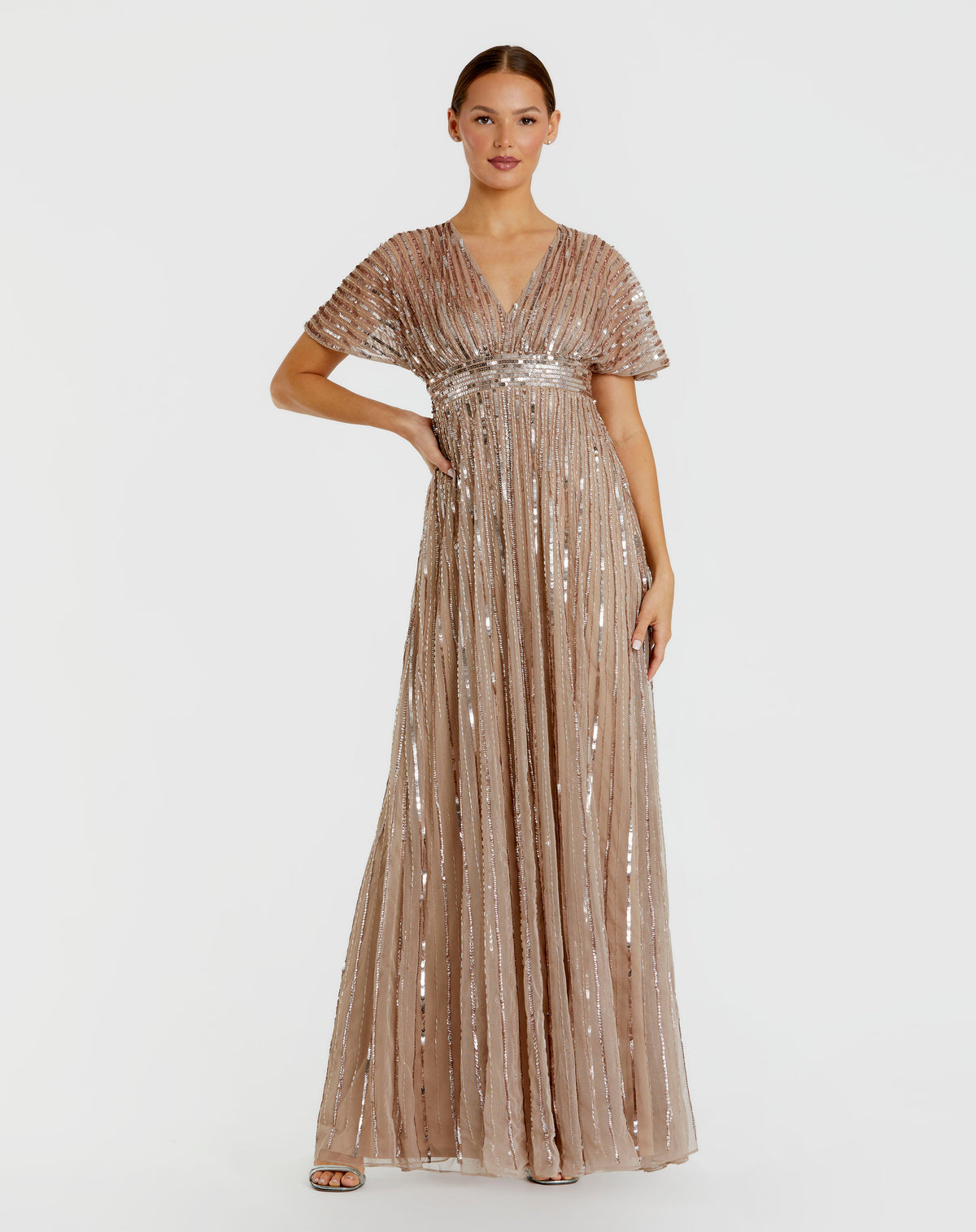 Mac Duggal 94204 - Taupe