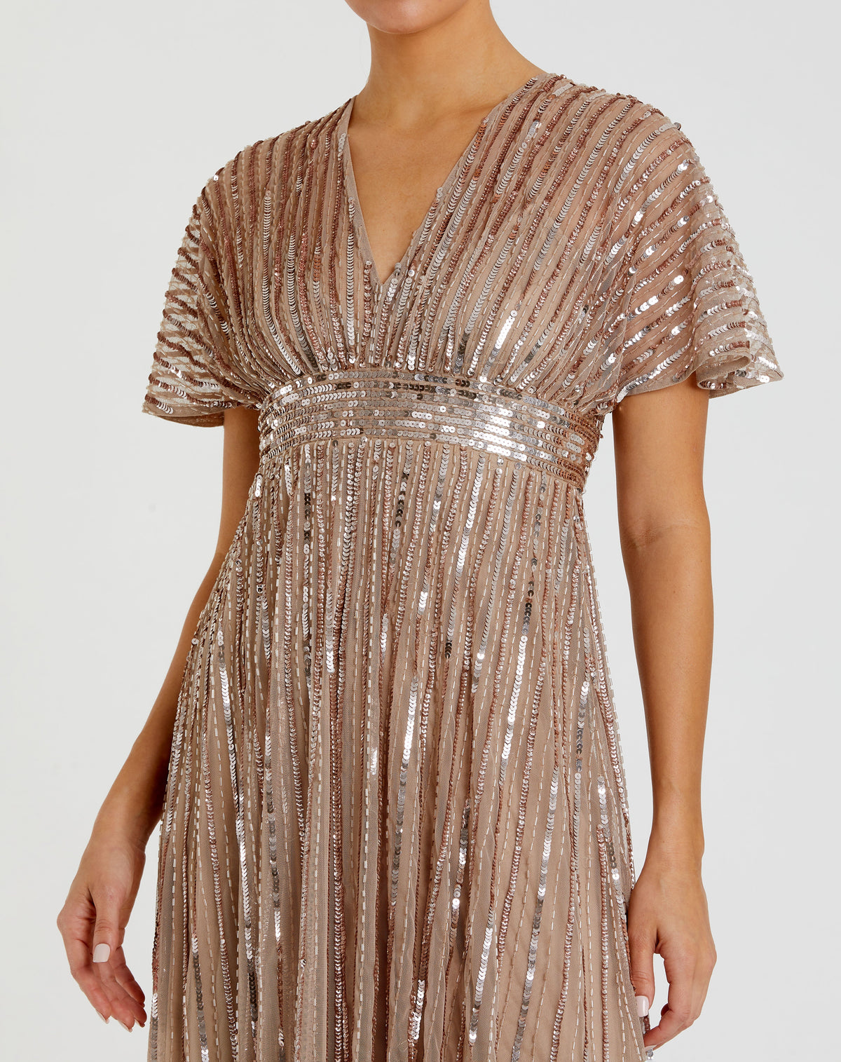 Mac Duggal 94204 - Taupe